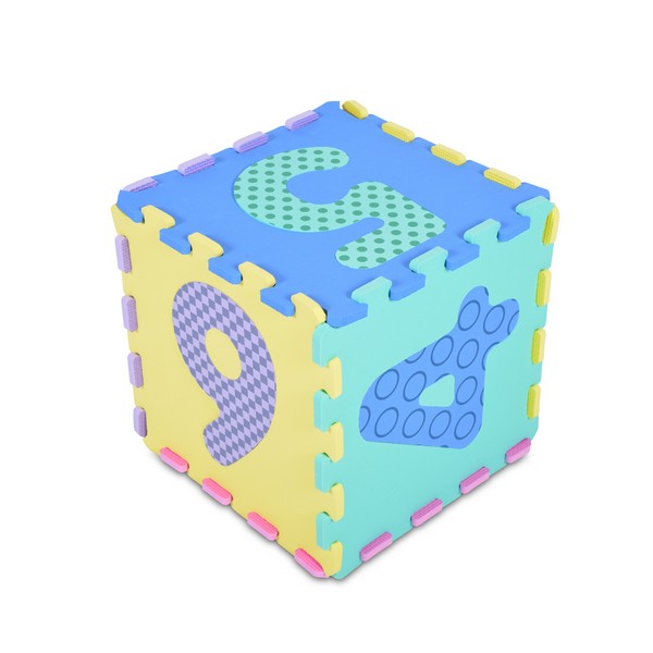Продукт Moni Toys - Мек пъзел-килим цифри 10 ел. - 0 - BG Hlapeta